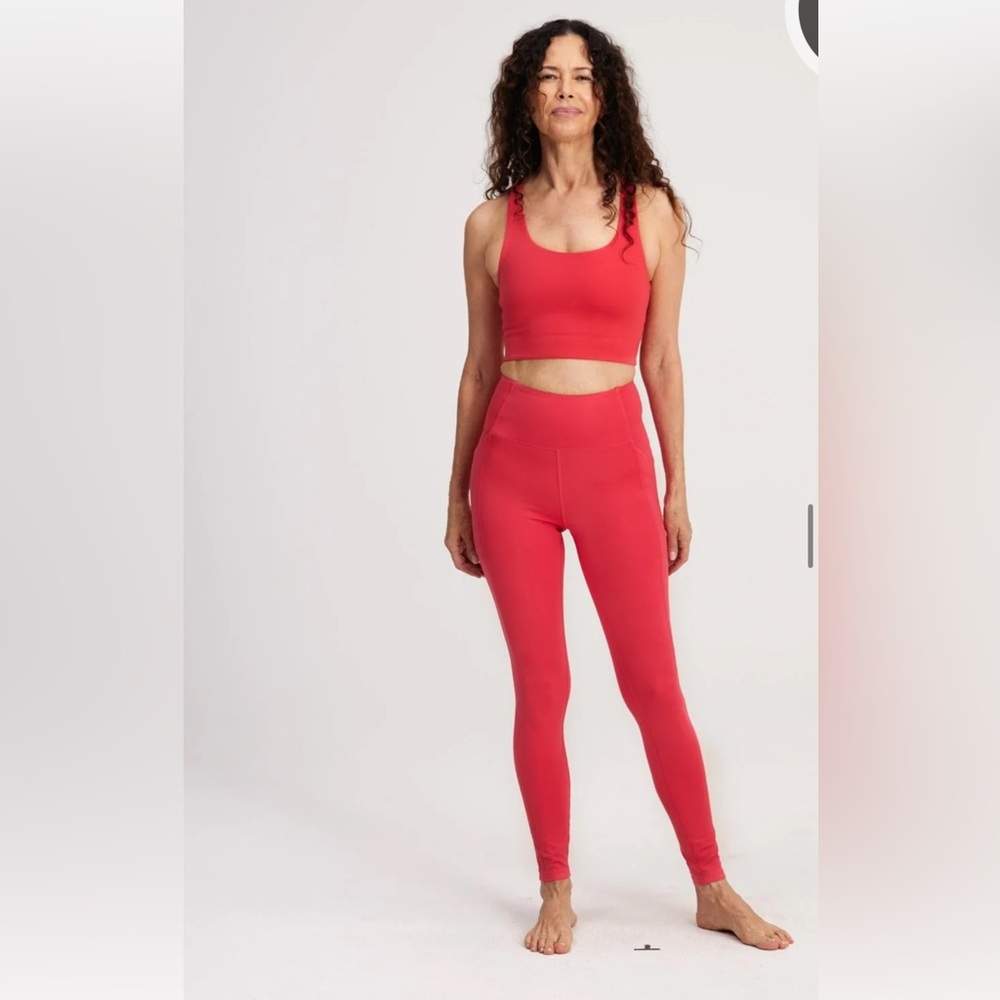 Geranium girlfriend collective 7/8 pocket legging XXS